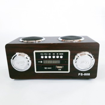 Uzaktan Kumandalı Müzik Çalar FM Radyo (USB- Micro Sd Kart Desteği)